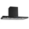 Klarstein Limelight Dunstabzugshaube 90cm Wandhaube 600m³/h Schwarz