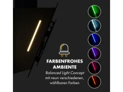 Klarstein Mirage 60 Dunstabzugshaube 550 m³/h Touch-Panel Ambient EEC A+ Weiß