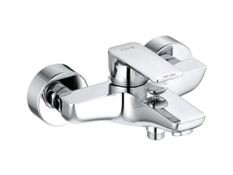 Kludi Wannenfüll- und Brause-Einhandmischer PURE&STYLE in Chrom