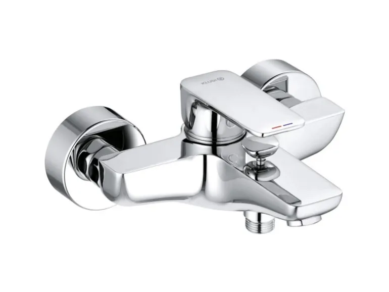 Kludi Wannenfüll- und Brause-Einhandmischer PURE&STYLE in Chrom