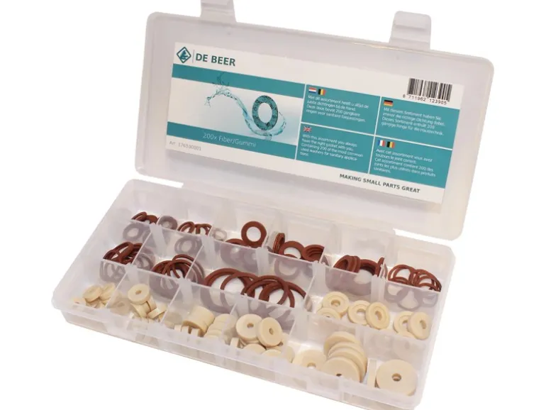 KÖRO Fiber-Ringe Hahnscheiben Set 150 Stück