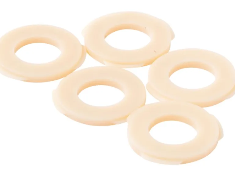 KÖRO TPE-Ring 10 mm x 18,5 mm x 2 mm mit Lippen für Brauseschlauch 1/2" 5 Stück