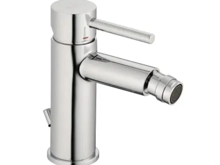 Kronenbach Bidet-Einhebelmischer AQA 2.0 mit Ablaufgarnitur in Chrom