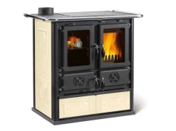 La Nordica Küchenofen Rosetta Keramik Panna 7,9 kW