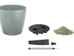 Lechuza® Pflanzgefäß Classico Color Eco 18 Hellgrau Ø 19 cm