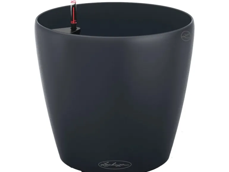 Lechuza® Pflanzgefäß Classico Color 43 Schiefergrau Ø 43 cm
