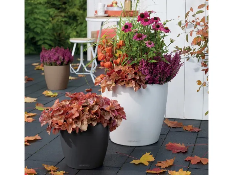 Lechuza® Pflanzgefäß Classico Color 28 Schiefergrau Ø 28 cm