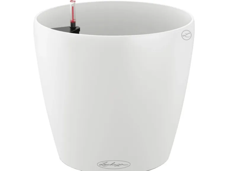 Lechuza® Pflanzgefäß Classico Color 28 Weiß Ø 28 cm