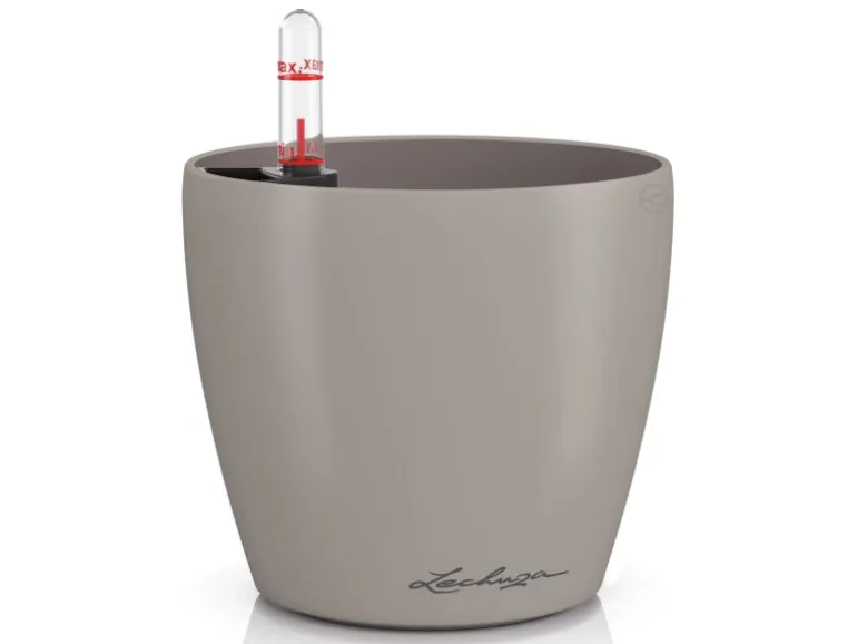 Lechuza® Pflanzgefäß Classico Color Ø 13 cm x 12 cm Sandbraun