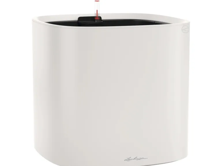 Lechuza® Pflanzgefäß Pila Color Planter 35 cm x 35 cm x 33 cm Lichtgrau