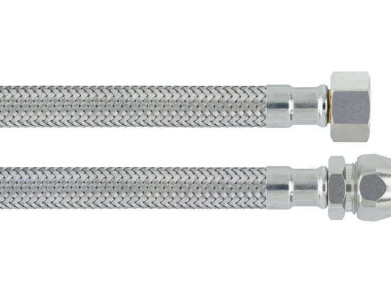 LUX Flex-Armaturen-Verbindungsschlauch 14,9 mm (G 3/8) x 10 mm x 1000 mm