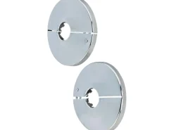 LUX Klapprosette Ø 15 mm Verchromt 2 Stück