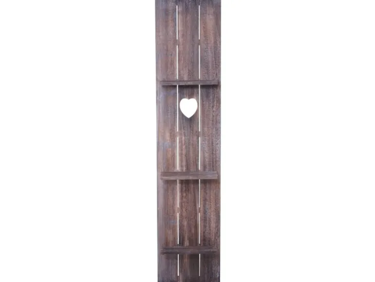 MCW Wandregal C92 150x33x13.5cm Braun Shabby