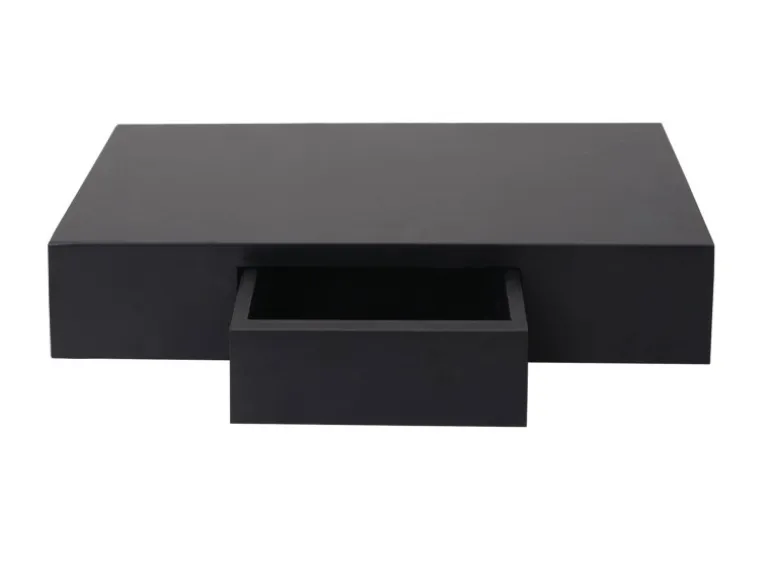 MCW Wandregal Cher 8x40x25cm Schwarz