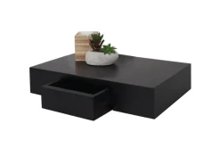 MCW Wandregal Cher 8x40x25cm Schwarz