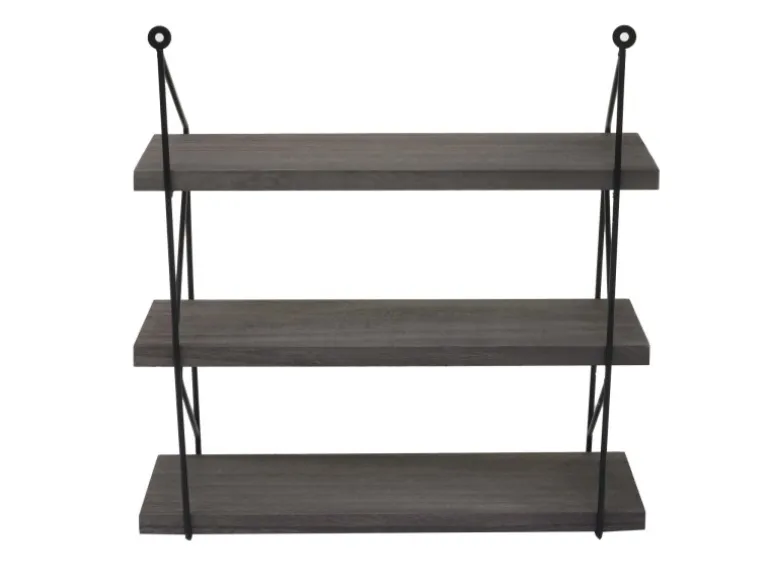 MCW Wandregal K78 40x40x13cm Dunkelgrau