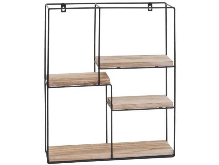 MCW Wandregal K76 51x40x11cm Natur