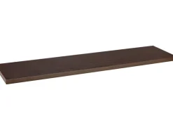 MDF-Wandregal Oldham 1,8 cm x 80 cm x 20 cm Walnussfarben
