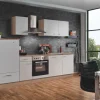Menke Küchenzeile Artisan Classic 270 cm Weiß Artisan-Eiche Nachbildung