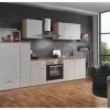 Menke Küchenzeile Artisan Classic 300 cm Weiß Artisan-Eiche Nachbildung