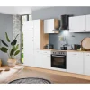 Menke Küchenzeile Artisan Classic 310 cm Weiß-Artisan Eiche Nachbildung