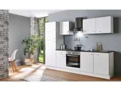 Menke Küchenzeile White Classic 270 cm Weiß