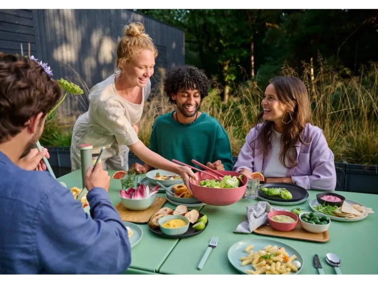Mepal Silueta Essteller 26 cm 4er Set Nordic Sage