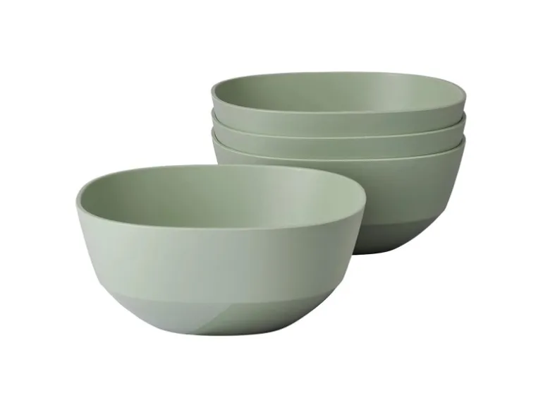 Mepal Silueta Schalen 750 ml 4er Set Nordic Sage