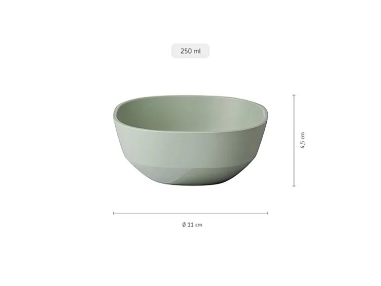 Mepal Silueta Schalen 250 ml 4er Set Nordic Sage