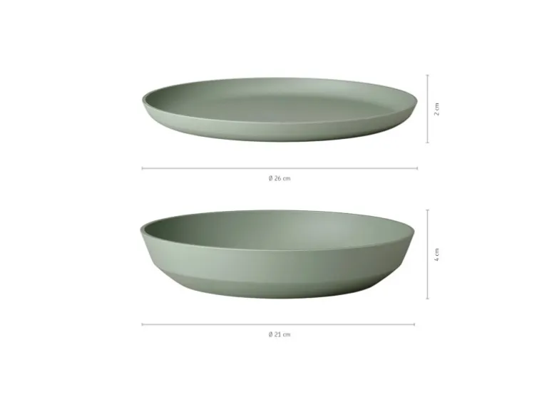 Mepal Silueta Tafel-Set 8-teilig Nordic White