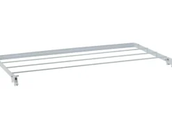Metall-Kleiderständer 80 cm x 40 cm Weiß