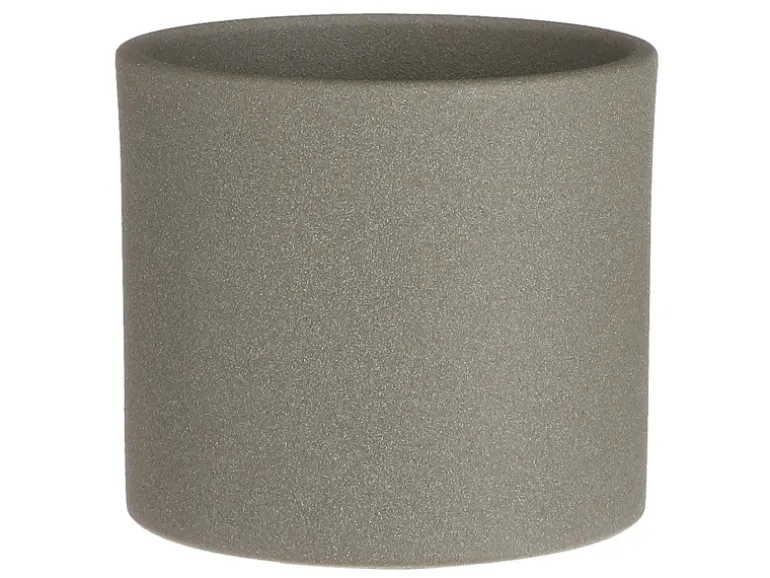 Mica Decorations Übertopf Era Keramik Ø 13,5 cm x 12,5 cm Grün