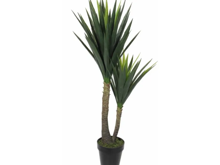 Mica Decorations Kunstpflanze Yucca H 120 cm, Ø: 70 cm