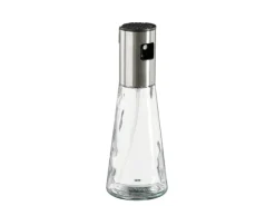 Mica Decorations Ölflasche Ø 7,5 cm x 20 cm Klarglas