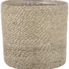 Mica Decorations Pflanzenkorb Atlantic Seegras Ø 20 cm x 20 cm Creme