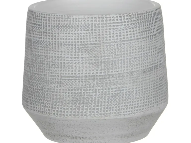 Mica Decorations Pflanztopf Guido Ø 19 cm Off White