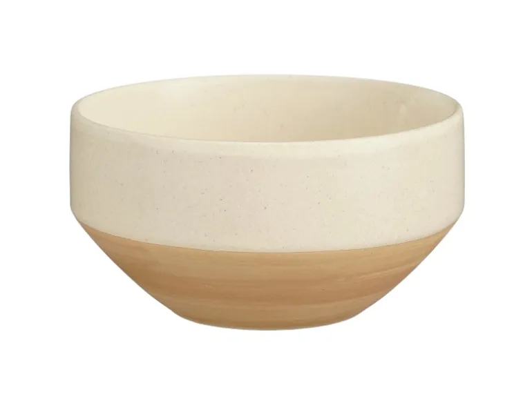Mica Decorations Schale Nika Ø 12 cm x 6,5 cm Offwhite