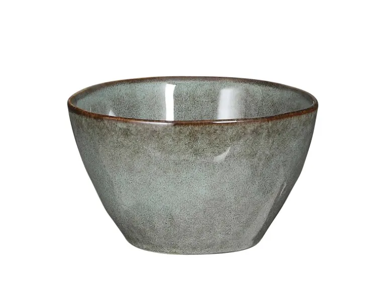 Mica Decorations Tabo Schüssel Grün H 6,5 cm x Ø 14 cm