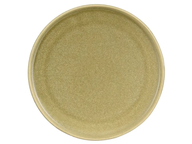 Mica Decorations Teller Nika Ø 22 cm x 2 cm Grün