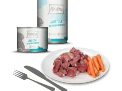 Mjamjam Nassfutter Zarte Ziege an Leckeren Möhrchen 400 g
