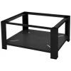 ML-Design Waschmaschinen Untergestell mit Ablage 63x54cm Stahl Schwarz bis 150kg