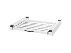ML-Design Zwischenbaurahmen mit Wäscheleine 60,5x54,5cm Weiß für Waschmaschine