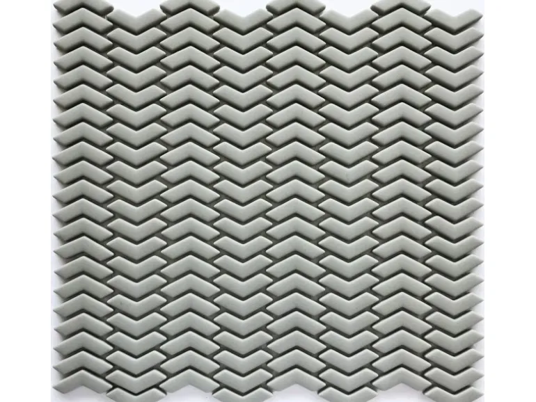 Mosaikmatte Cube 3 Glas Grau 29 cm x 29,5 cm