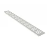 MS Beschläge Lüftungsgitter 60 x 800 mm Alu Silber F1 Eloxiert Belüftungsgitter