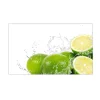MySpotti Küchenrückwand Profix Cucina Aqua-Limet 100 x 60 cm Grün-Gelb