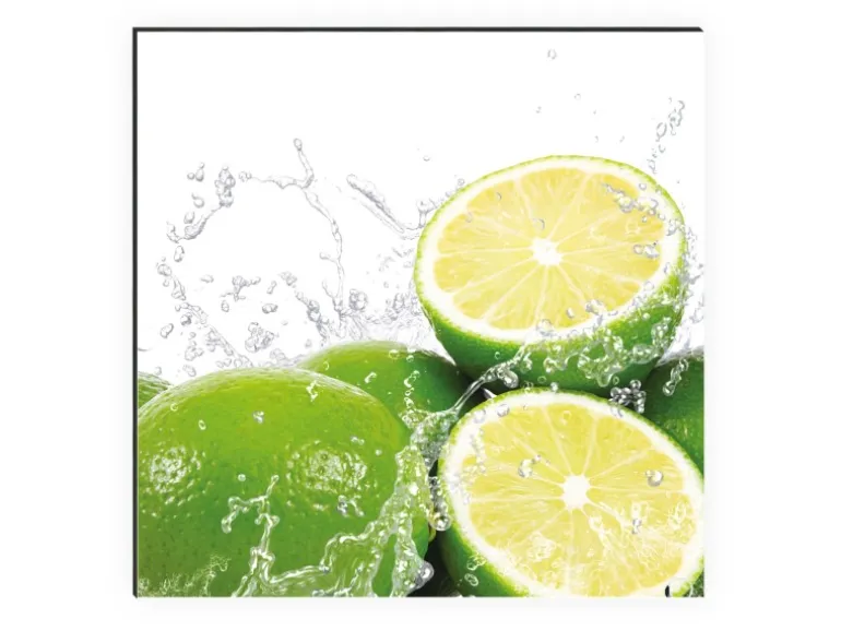MySpotti Küchenrückwand Profix Cucina Aqua-Limet 100 x 60 cm Grün-Gelb