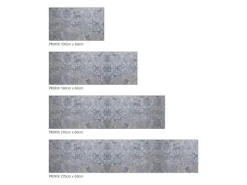 MySpotti Küchenrückwand Profix Cucina Vintage Fliese 160 x 60 cm Blau-Grau