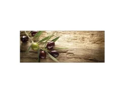 MySpotti Küchenrückwand Profix Cucina Mediterran 160 x 60 cm Braun-Grün