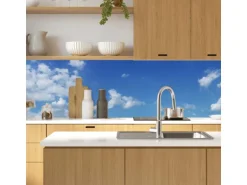 MySpotti Küchenrückwand Profix Cucina Himmel 100 x 60 cm Himmelblau