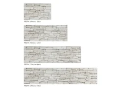 MySpotti Küchenrückwand Profix Cucina Rocky Wall 270 x 60 cm Steinweiß
